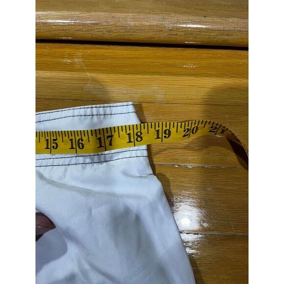 Tony Hawk Board Shorts Mens XL White and Blue Mesh Lining Swim Trunks - Picture 6 of 6